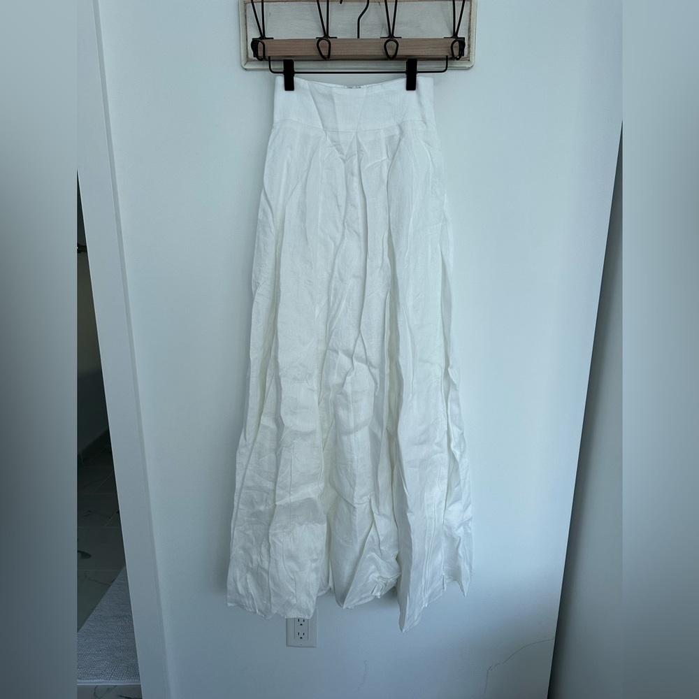DISHH linen maxi skirt